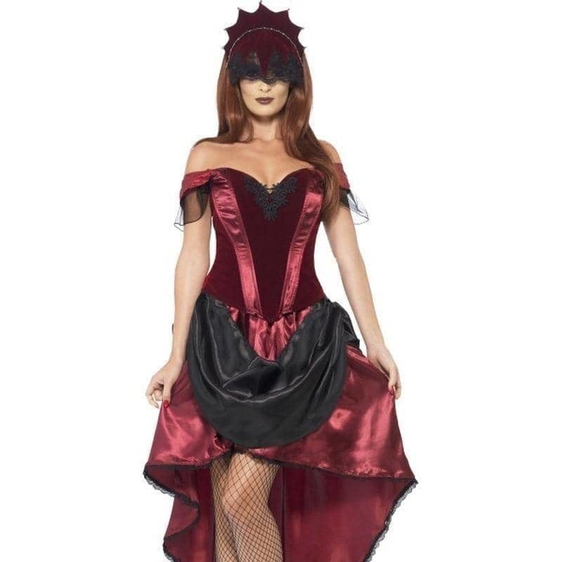 Venetian Temptress Costume Adult Red 1