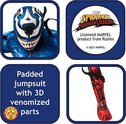 Venomized Captain America Kids Costume with Mask 7