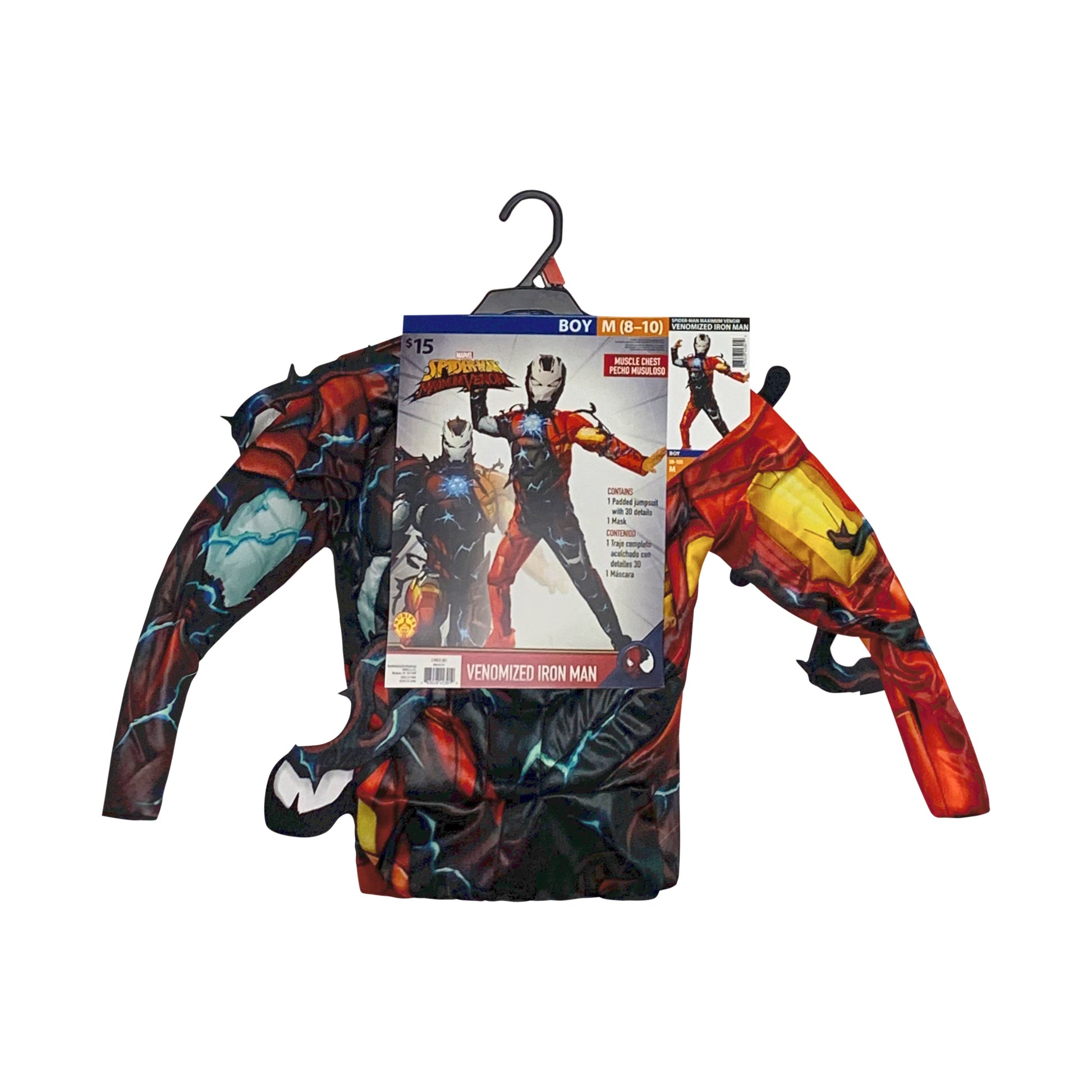 Venomized Iron Man Costume Child Maximum Venom Suit 6