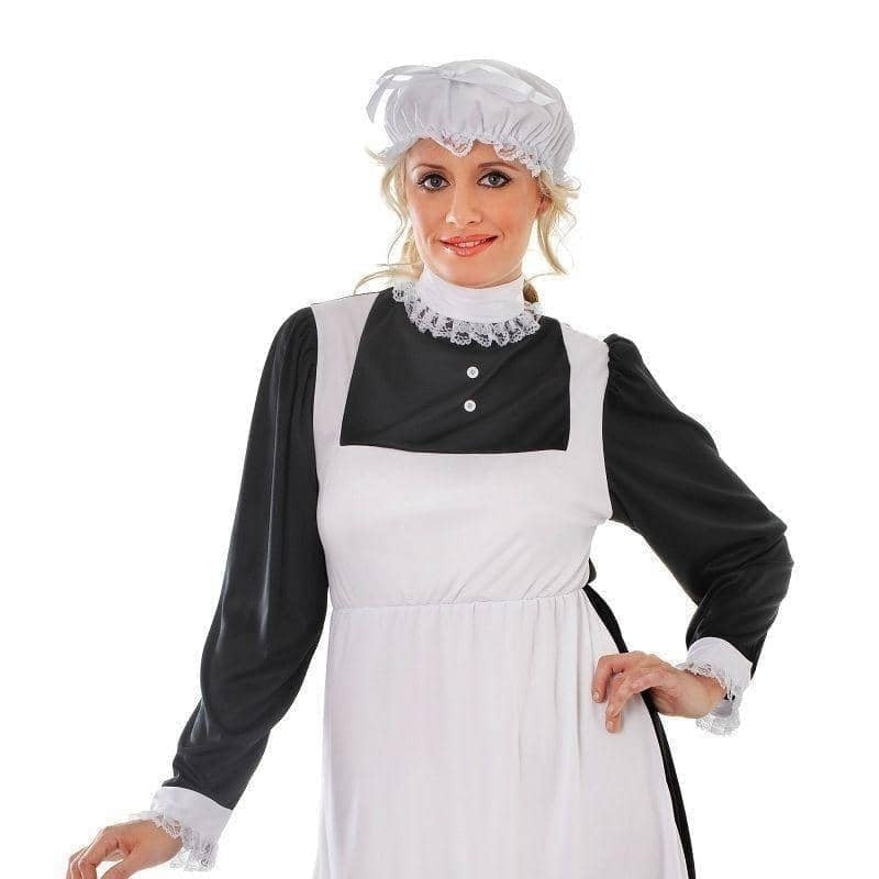 Victorian Maid Costume Womens Apron_1