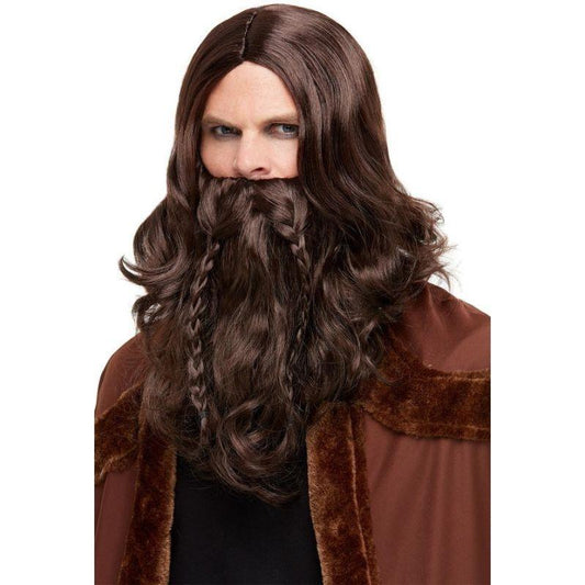 Viking Barbarian Kit Adult Brown 1