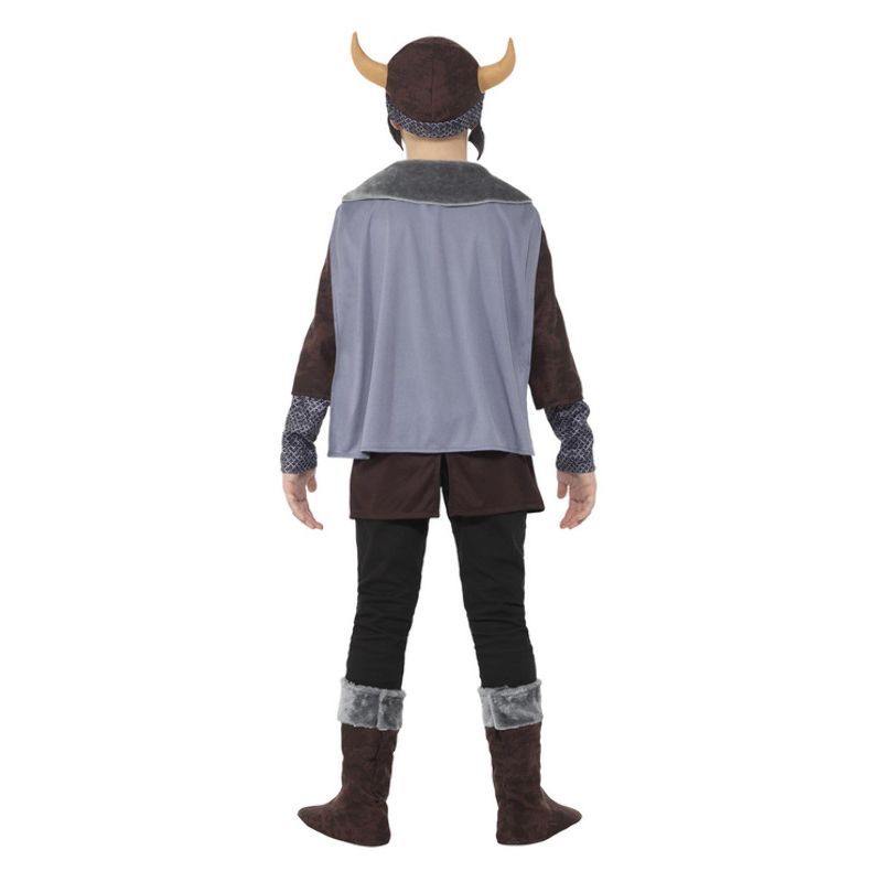 Viking Boy Costume Brown Child Nordic Warrior 4