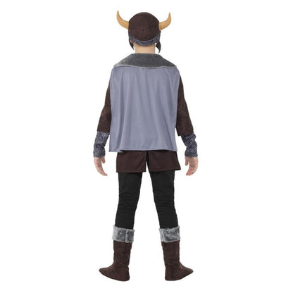 Viking Boy Costume Brown Child Nordic Warrior 4