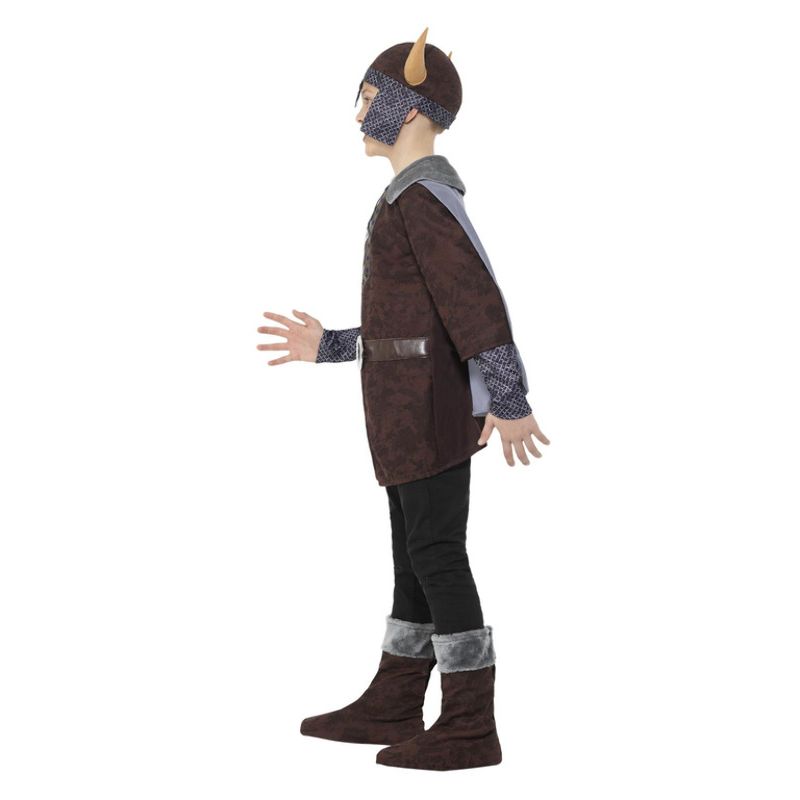 Viking Boy Costume Brown Child Nordic Warrior 1