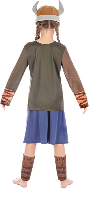 Viking Girl Childrens Costume 5