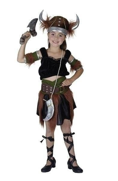 Viking Girl Childrens Costume 1