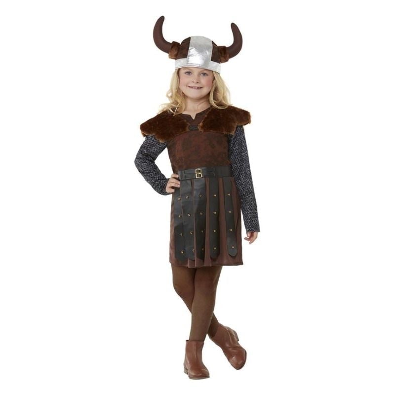Viking Princess Costume Brown 1