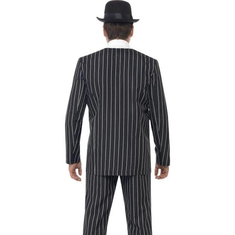 Vintage Gangster Boss Costume Adult Pinstripe Suit_2