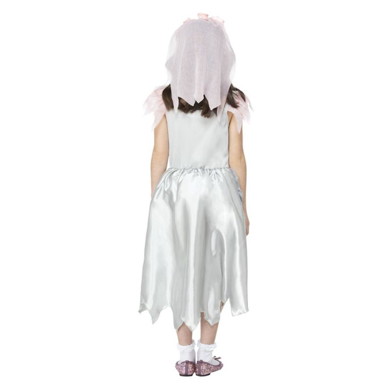Vintage Ghost Bride Costume Child Pink_2 sm-56418M