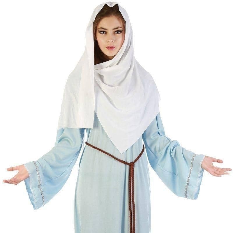 Virgin Mary Costume Womens Nativity Dress 2