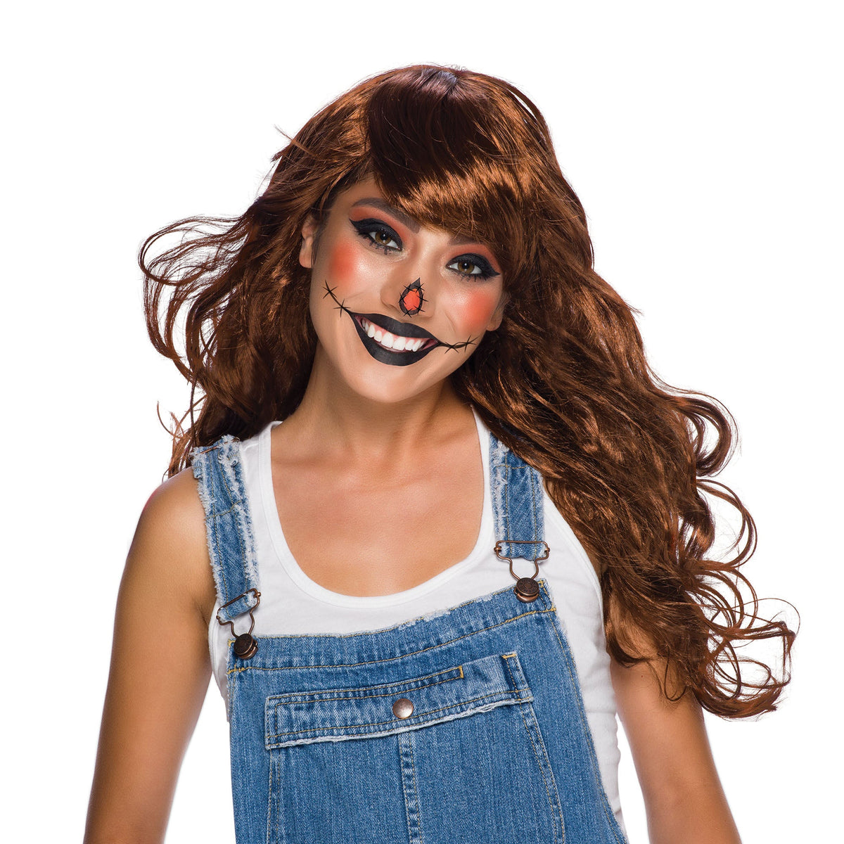 Vixen Wavy Brown Womens Wig 2