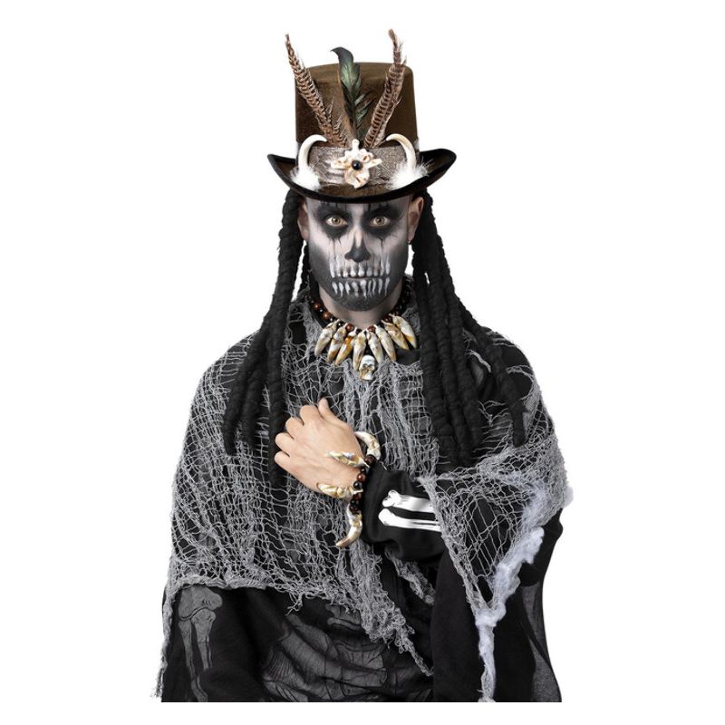 Voodoo Distressed Ivory Jewellery Set Adult 1