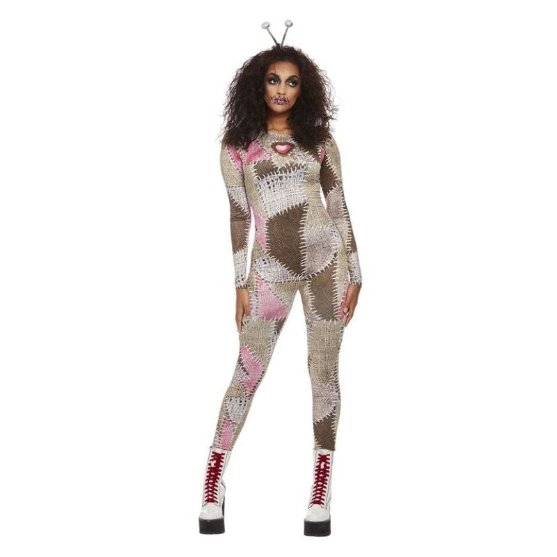 Voodoo Doll Costume Bodysuit for Women_1