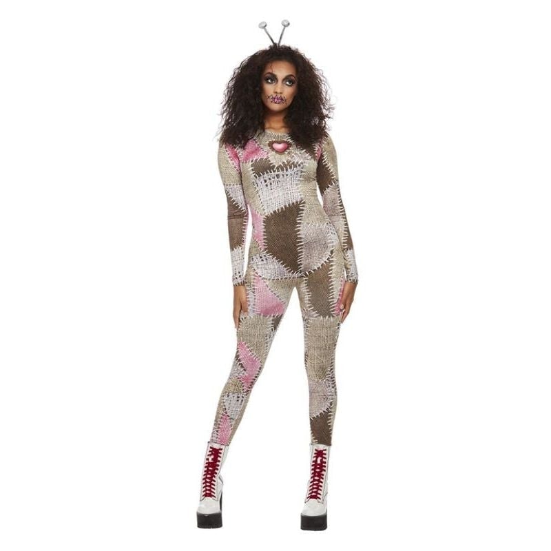 Voodoo Doll Costume Bodysuit for Women 1