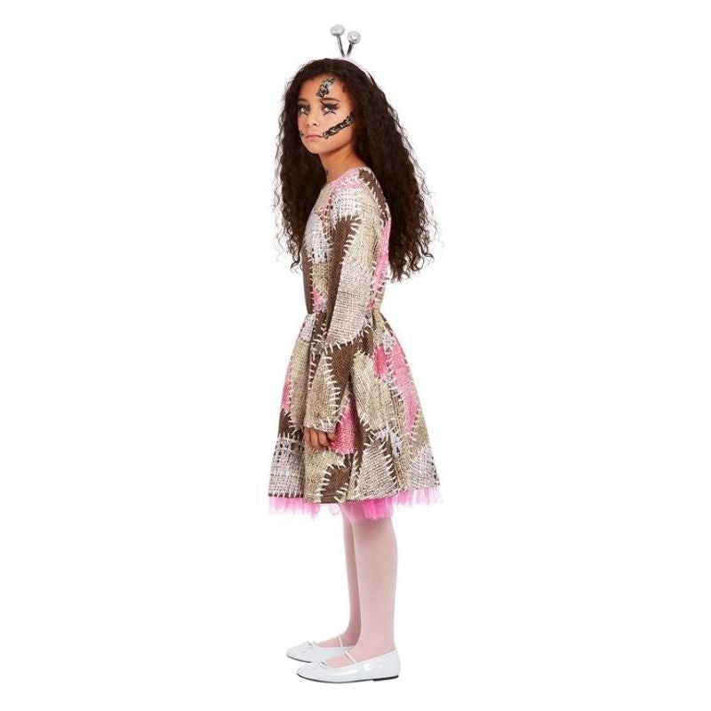 Voodoo Doll Costume Girls Brown Dress 3