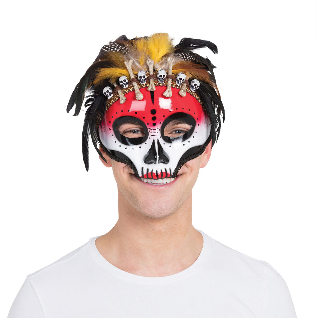 Voodoo Mask G F Eye Masks H B = Headband Glasses Frame Unisex