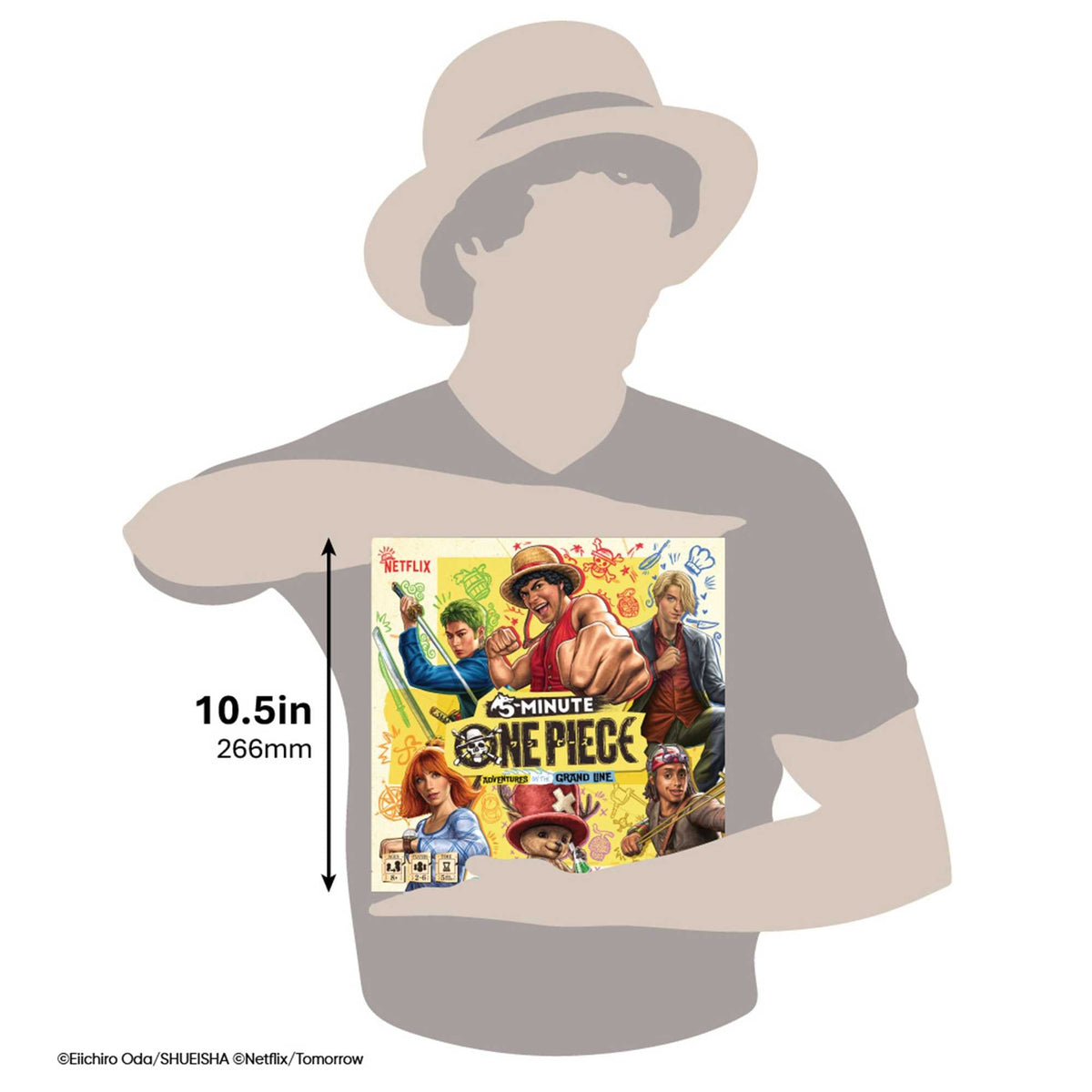 5 Minute One Piece Board Game by 3D Wiggles 6