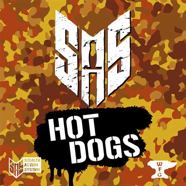 SAS Rogue Regiment Expansion Hot Dogs Board Game by Word Forge 1