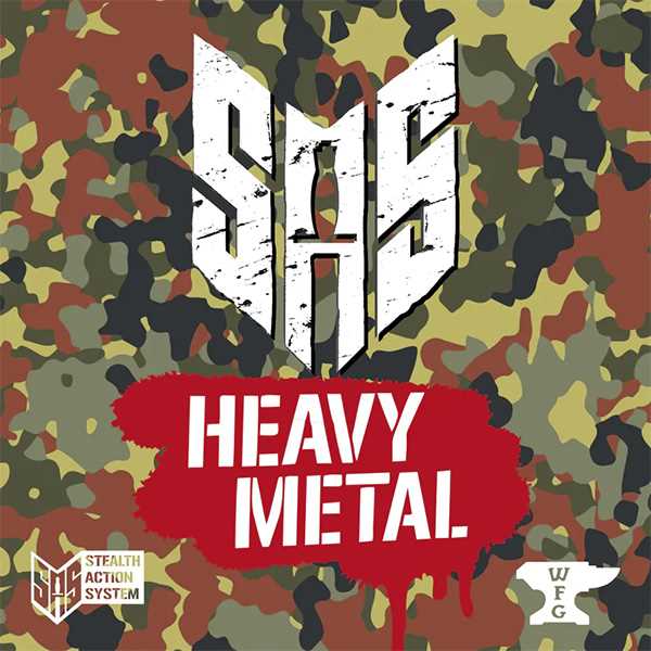 SAS Rogue Regiment Expansion Heavy Metal Board Game by Word Forge 1