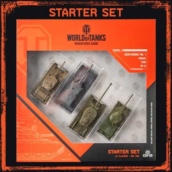 World of Tanks Starter Set (Maus, T29, IS-3, Centurion) 1
