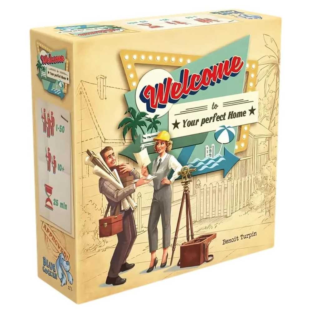 Welcome to Your Perfect Home 2nd Edition English Board Game by Blue Cocker 1