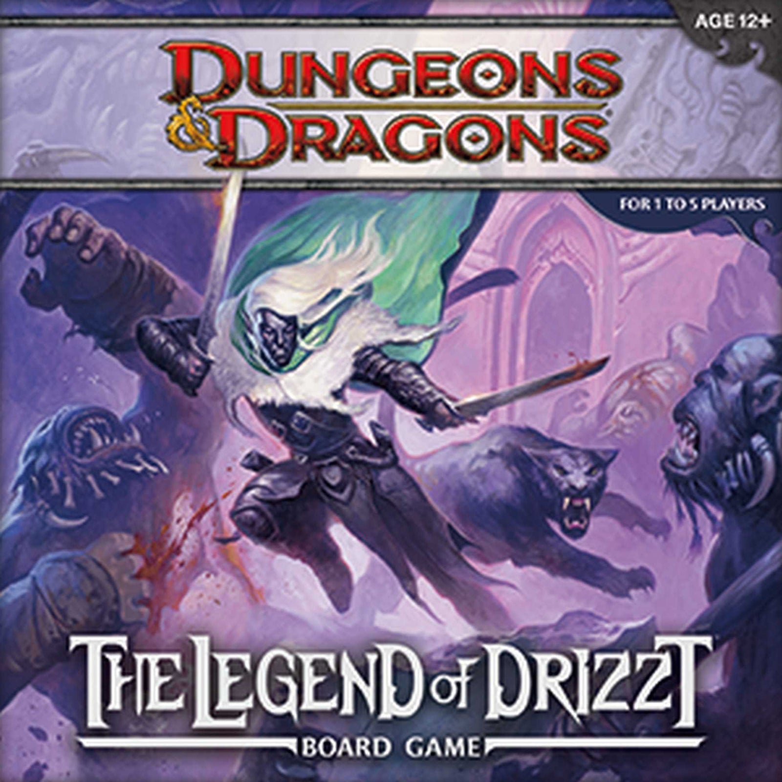 The Legend of Drizzt Boardgame DDN VAT Board Game by Wizards of the Coast 1