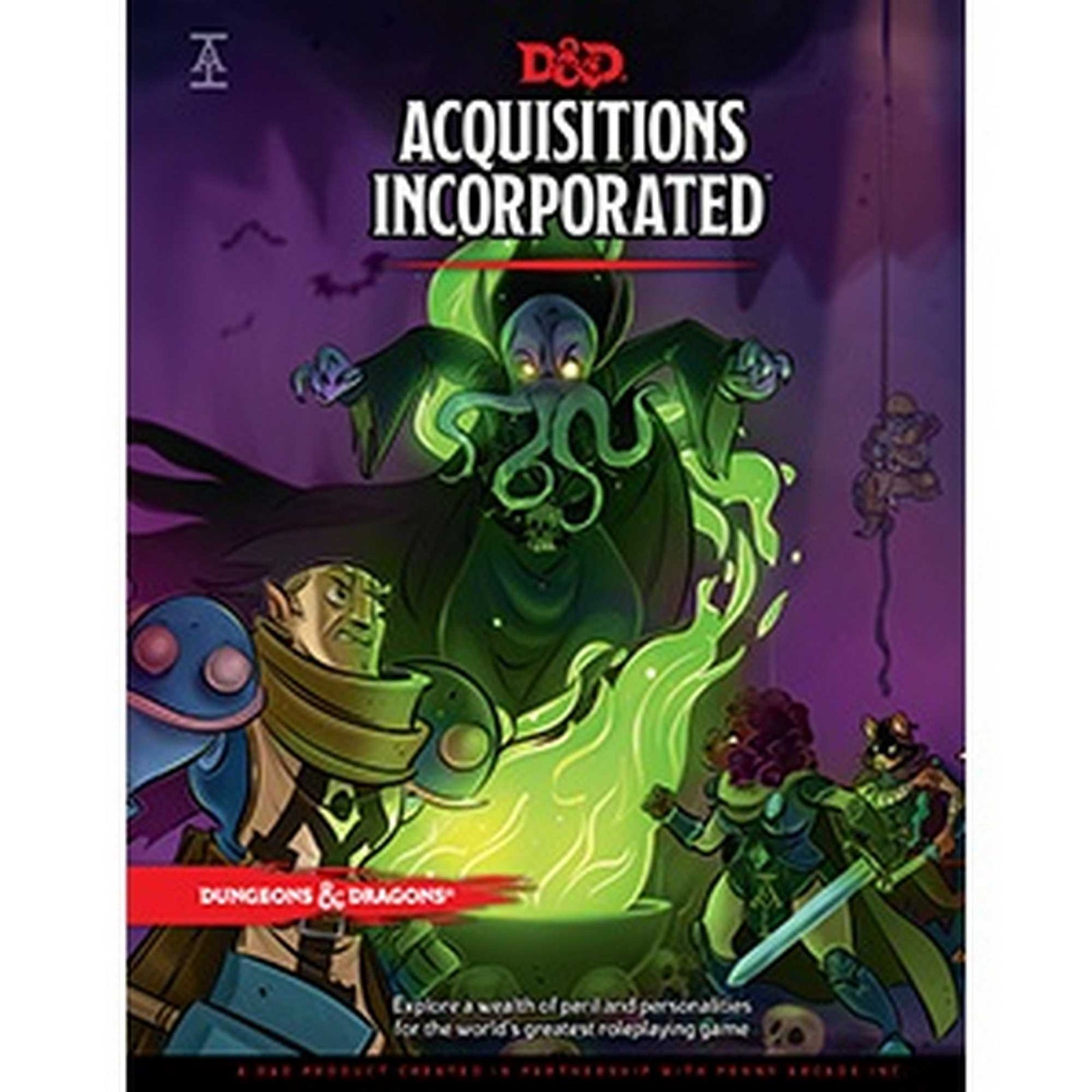 Acquisitions Incorporated Book Dungeons and Dragons DDN Roleplaying Game by Wizards of the Coast 1