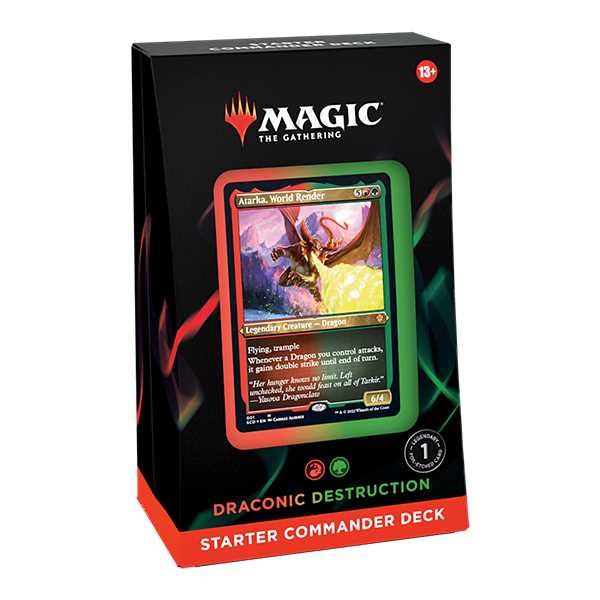 Magic the Gathering Evergreen Starter Commander Decks 2022 5