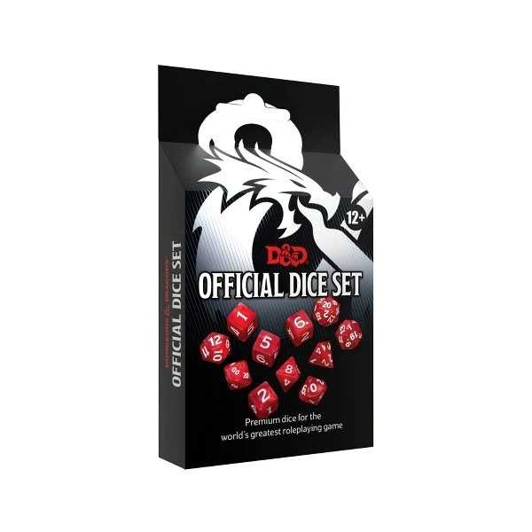 Offical Dice Set Dungeons and Dragons DDN VAT Roleplaying Game by Wizards of the Coast 1