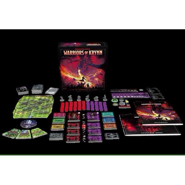 Dungeons & Dragons: Dragonlance: Warriors of Krynn Board Game 1