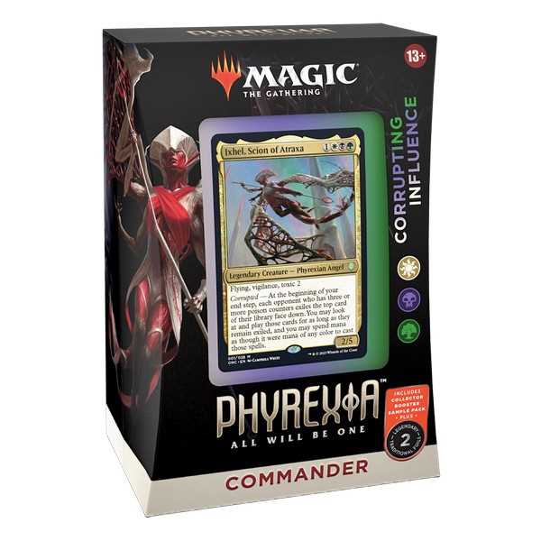 Magic: The Gathering- Phyrexia All Will Be One Commander Deck Display 2