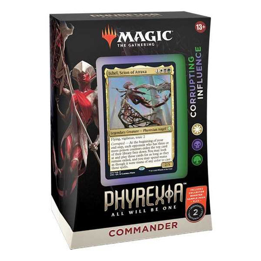 Magic: The Gathering- Phyrexia All Will Be One Commander Deck Display 2