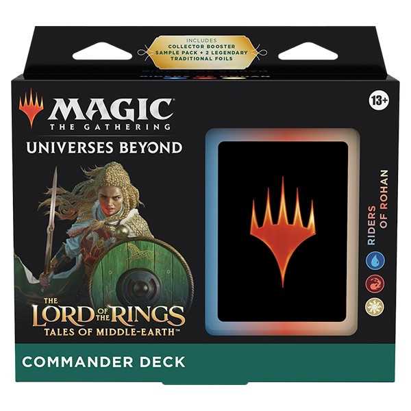 Magic the Gathering Lord O F the Rings Tales of Middle Earth Commander Deck Display 2