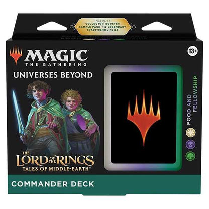 Magic the Gathering Lord O F the Rings Tales of Middle Earth Commander Deck Display 3