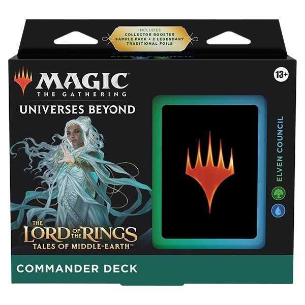 Magic: The Gathering - Lord o f the Rings: Tales of Middle-Earth Commander Deck Display