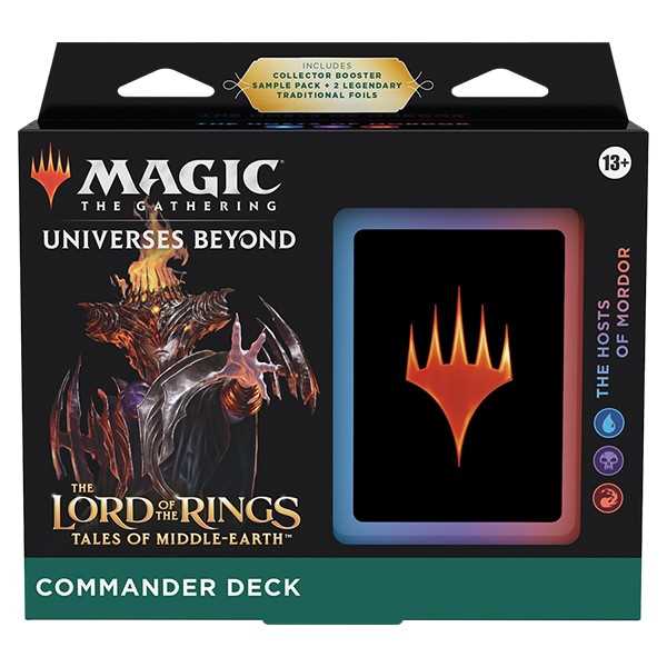 Magic the Gathering Lord O F the Rings Tales of Middle Earth Commander Deck Display 5