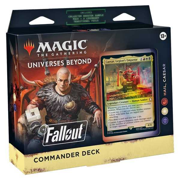 Magic the Gathering Fallout Commander Deck Board Game 1