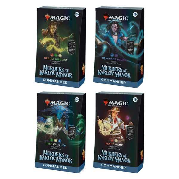 Magic the Gathering Murders at Karlov Manor Commander Deck Display 1
