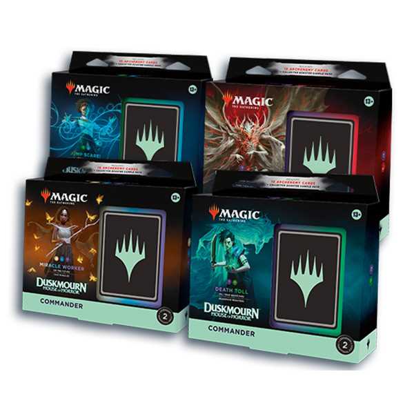 Magic: The Gathering: Duskmourn Commander Deck Display