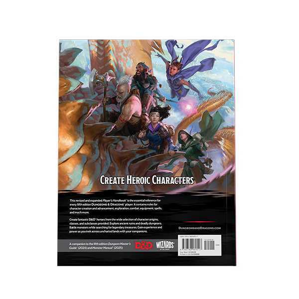 Players Handbook 2024 Dungeons and Dragons DDN Roleplaying Game by Wizards of the Coast 5