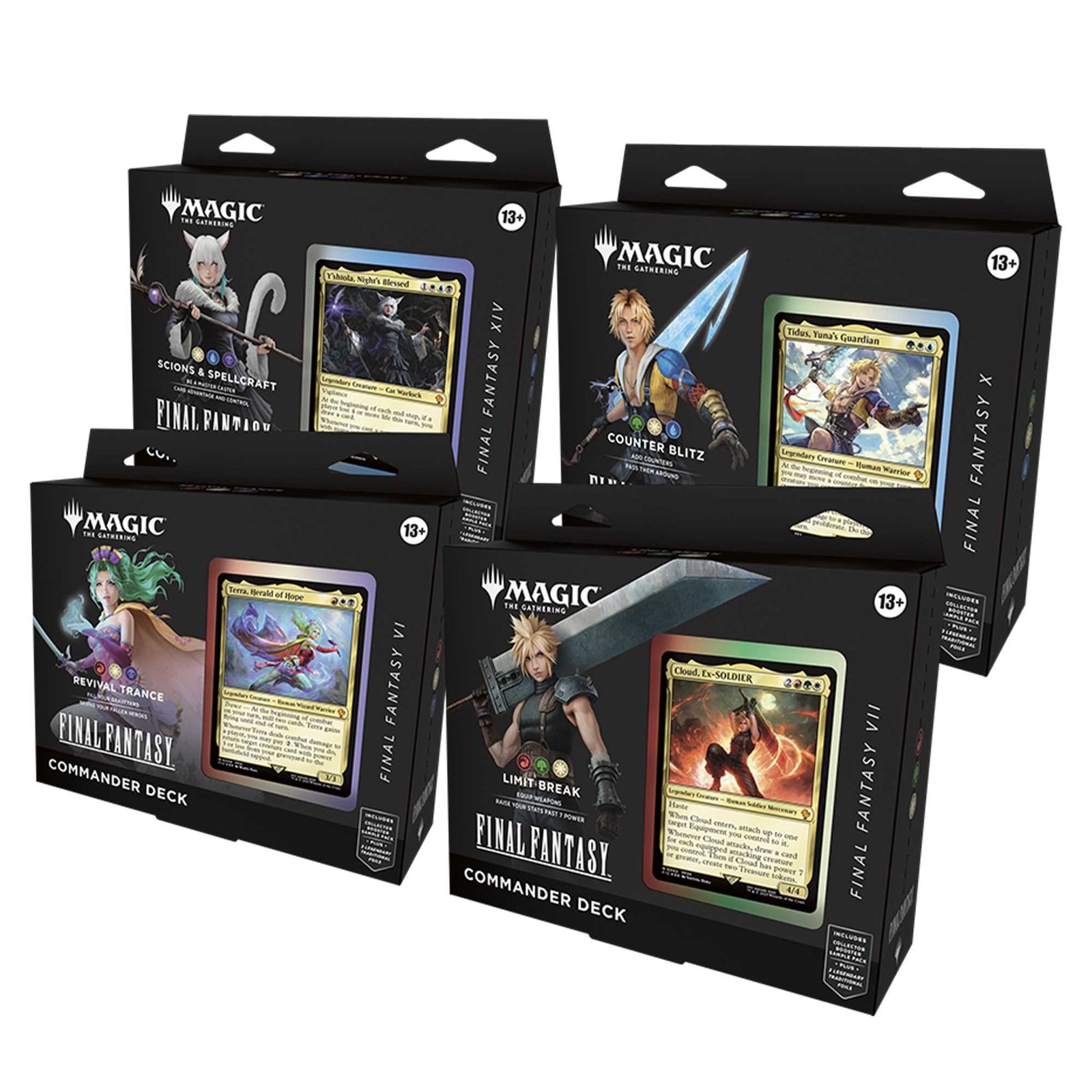 MTG Final Fantasy Commander Deck 4 Trading Card Game by Wizards of the Coast 1
