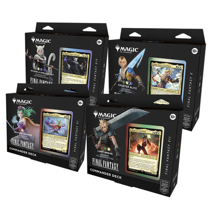 MTG Final Fantasy Commander Deck 4 Trading Card Game by Wizards of the Coast 1