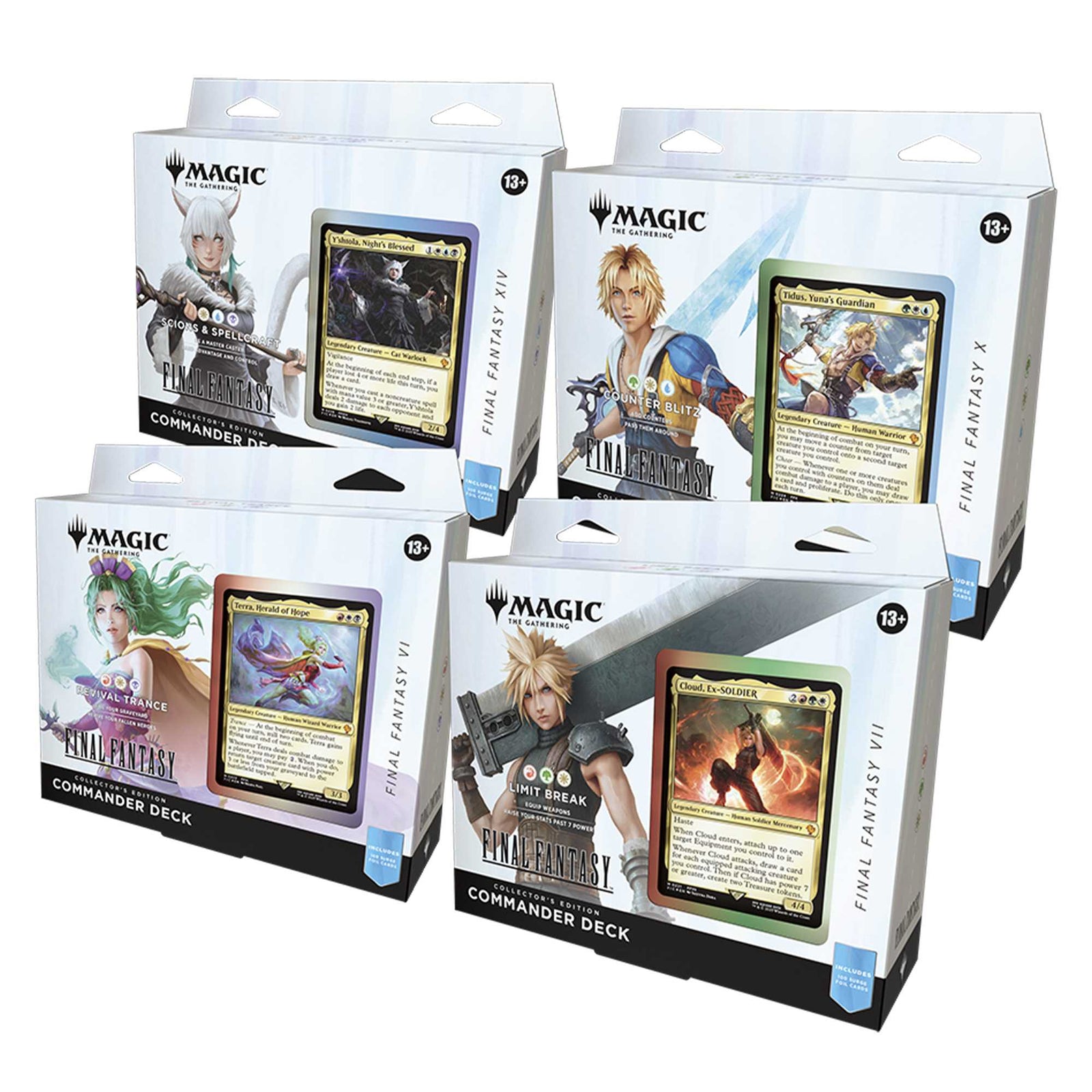 Magic the Gathering Final Fantasy Collector Commander Deck Deck Box 1