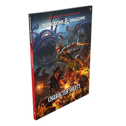 Character Sheets 2024 Dungeons and Dragons DDN VAT Roleplaying Game by Wizards of the Coast 3
