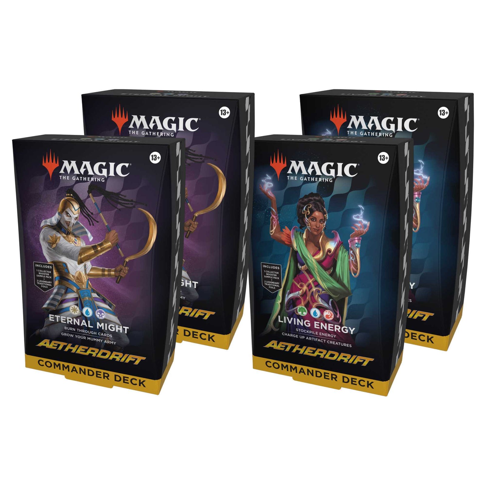 Magic the Gathering Aetherdrift Commander Deck Deck Box 1