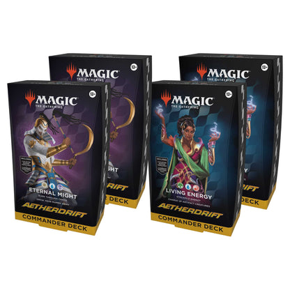 Magic the Gathering Aetherdrift Commander Deck Deck Box 1