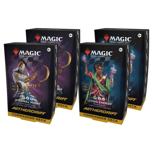Magic the Gathering Aetherdrift Commander Deck Deck Box 1