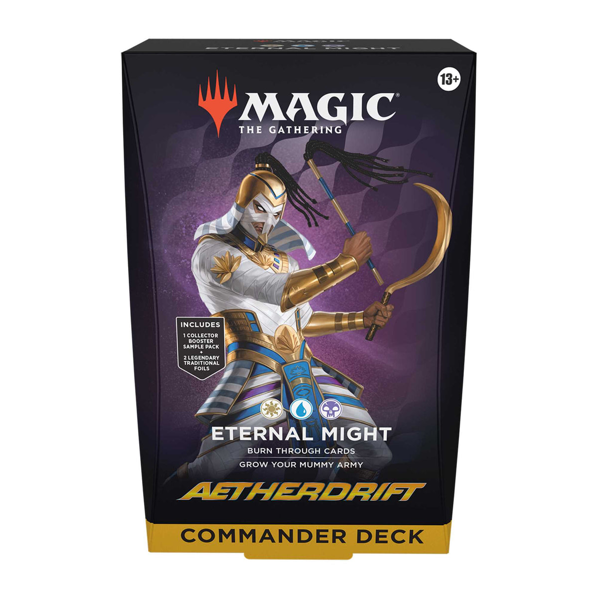 Magic the Gathering Aetherdrift Commander Deck Deck Box 3