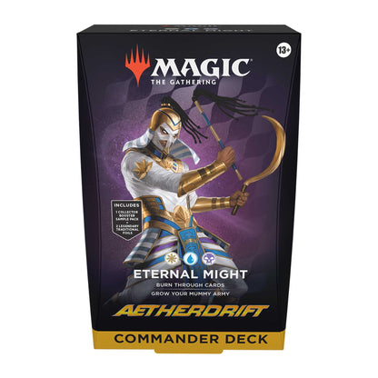 Magic the Gathering Aetherdrift Commander Deck Deck Box 3