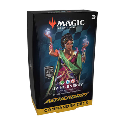 Magic the Gathering Aetherdrift Commander Deck Deck Box 4